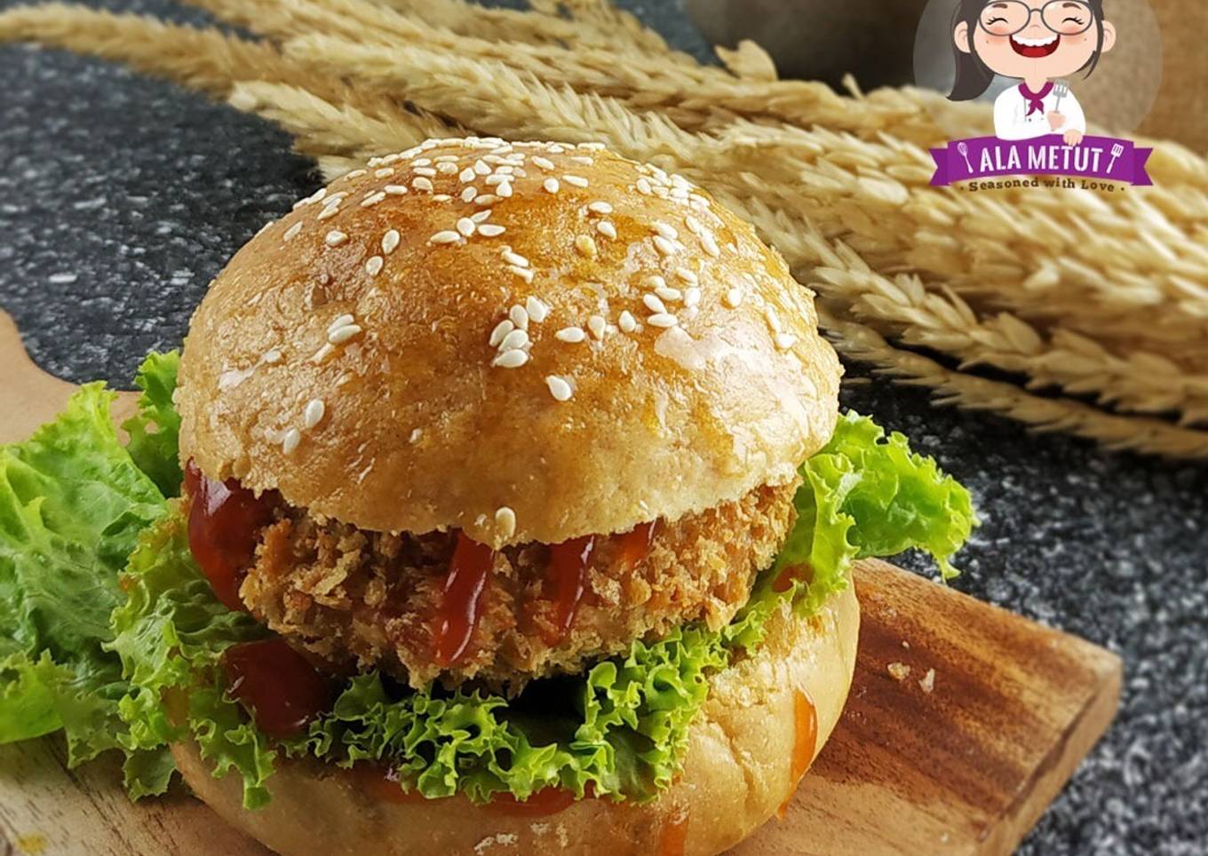 Vegan Tempeh / Tofu Burger alaMetut 👩‍🍳