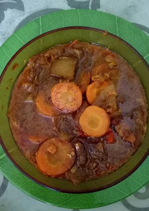 Foto resep Gulai kikil wortel