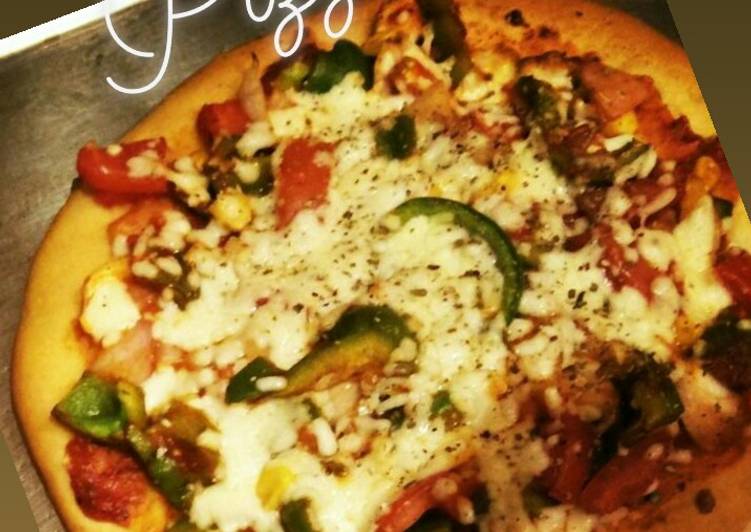 Recipe of Favorite Veggie supreme pizza