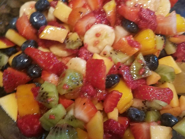 Easy Ways Prepare Recipes Bomb Ass Fruit Salad the Delicious Tasty.