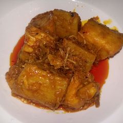 A picture of Porridge Yam with Chicken.