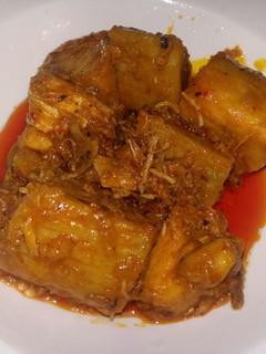 A picture of Porridge Yam with Chicken.