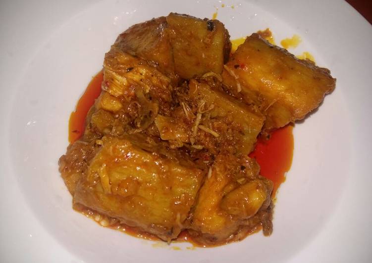 Porridge Yam with Chicken