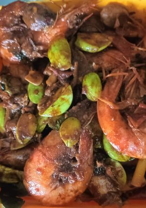 Foto resep Sambel goreng udang dan pete