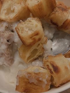 Hình của món Cháo Quẩy.