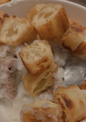 Hình của món Cháo Quẩy.