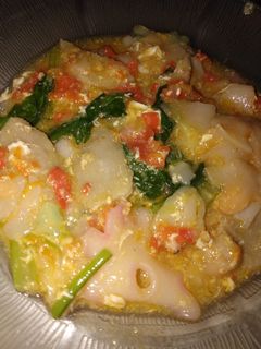 Foto resep Seblak kerupuk dan baso