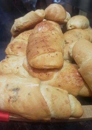 Una foto de Pan casero de leche y queso