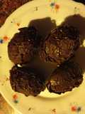 Huevos de Chocolate Sin Molde