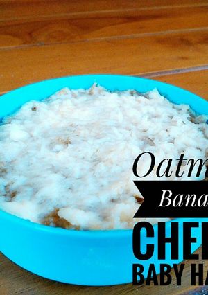 Foto resep Oatmeal Banana Cheese (8m+)