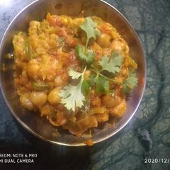 A picture of Mix veg Chole.