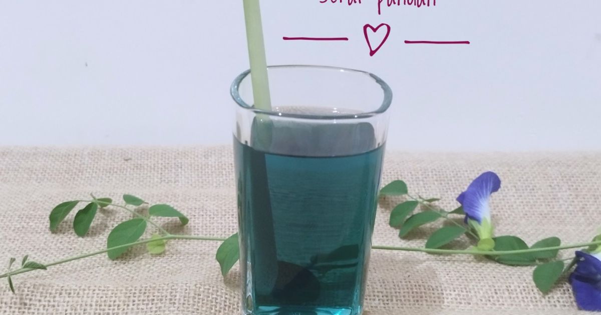Wedang Telang Serai Pandan