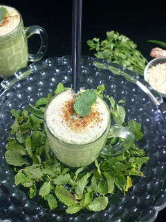 A picture of Oats buttermilk soda recipe.