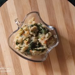 A picture of Irish colcannon potatoes 🇮🇪🇮🇪.