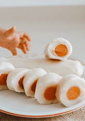 Foto resep Pempek Lenjer Dos isi Sosis (non MSG)