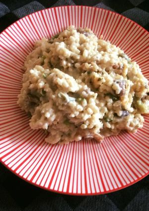 Une photo de Risotto au cuiseur à riz