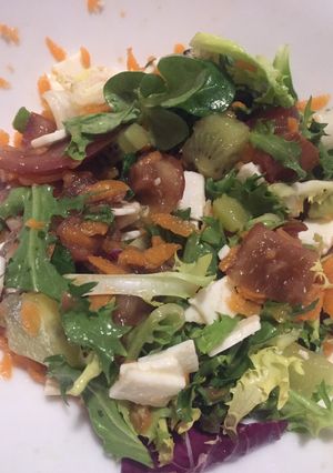 Una foto de Ensalada de frutas