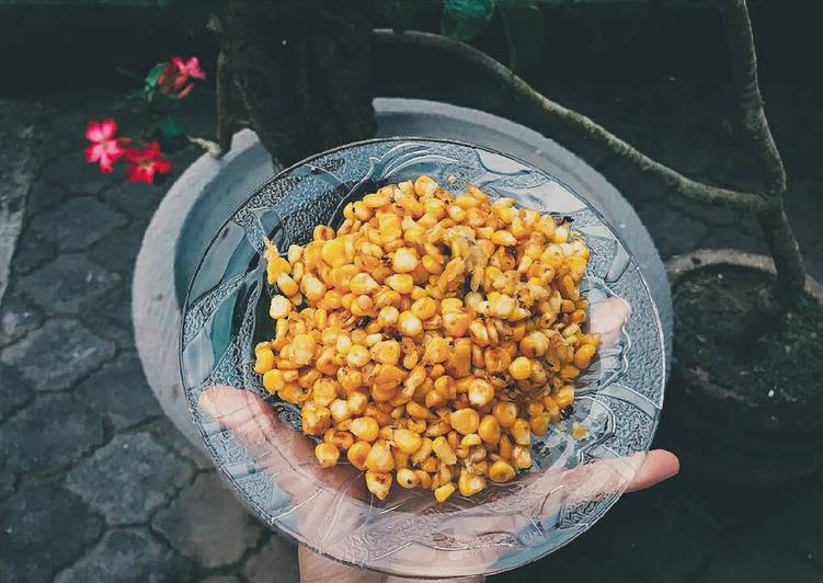 Resep Jagung Bakar Pipil Teflon, Enak Banget