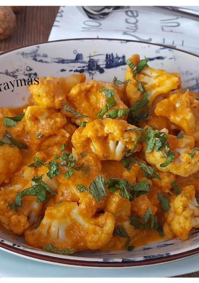 Una foto de Coliflor tikka masala