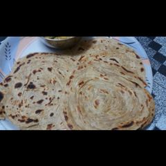 A picture of Wheat parotta.