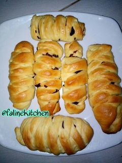 Foto resep Roti isi pisang coklat
