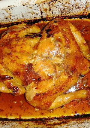 Una foto de Pollo Horneado al estilo Japonés