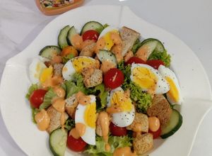 Gambar Mix Salad (lunch sihat)