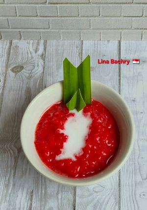 Foto resep Bubur Ketan Buah Naga ♥️