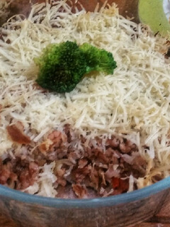Foto resep Baked red rice with tuna