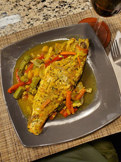 A picture of Steamed fish 🐟.