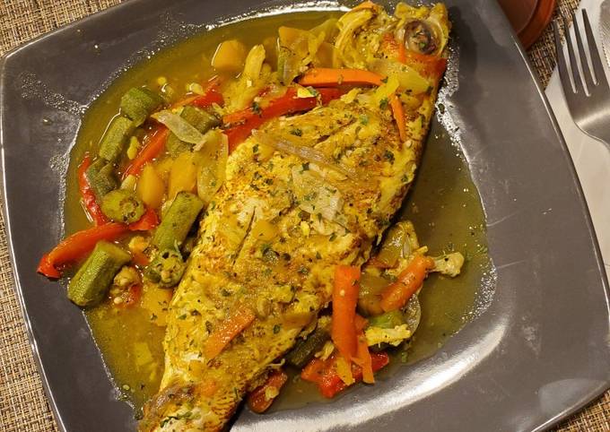 Easiest Way to Prepare Super Quick Homemade Steamed fish 🐟