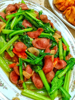 Foto resep Tumis Sawi Sosis Sapi