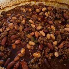 A picture of 3 Bean Chili.
