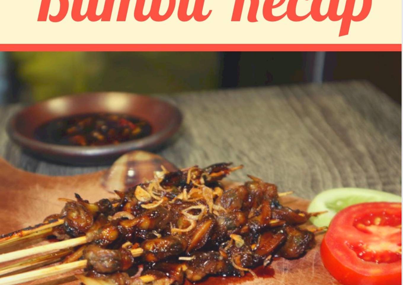 Sate Ale-Ale Bumbu Kecap