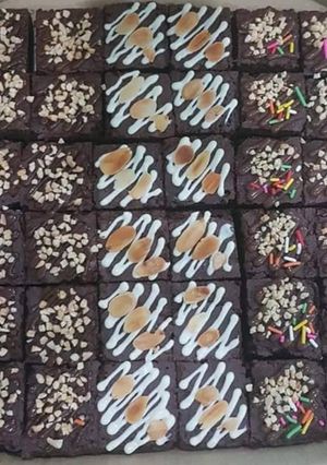 Foto resep Brownies kekacangan lazat