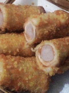 Foto resep Roti gulung sosis