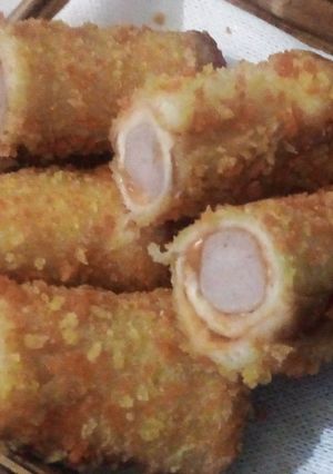 Foto resep Roti gulung sosis