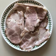 Roast spare rib of pork A picture of Roast spare rib of pork.