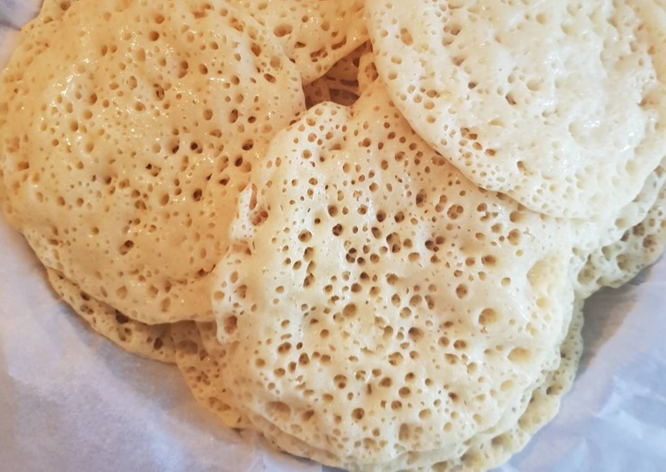 Baghrir (crêpes à 1000 trous) express