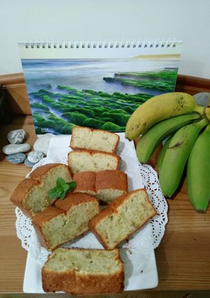 香蕉蛋糕 的食譜成品照片