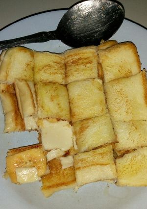 Foto resep Roti Panggang (Teflon) Pisang Keju