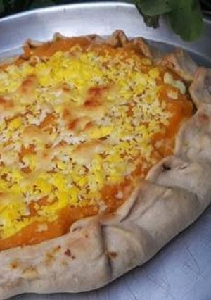 Una foto de Tarta de acelga y calabaza