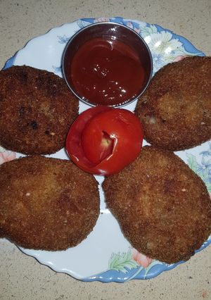 A picture of Mutton patties.