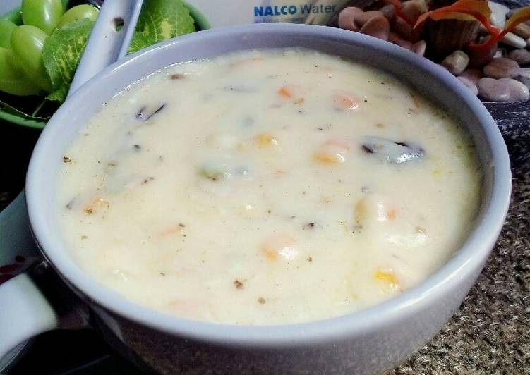 Rahasia Menyiapkan Cream Soup mix Vegetable #MenuSehatAnak Anti Ribet!