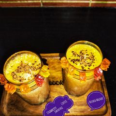 A picture of Strawberry 🍓 Coffee ☕ Smoothie 😋.
