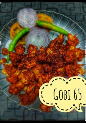 கோபி 65 (Gobi 65 recipe in tamil) செய்முறை முக்கிய புகைப்படம்