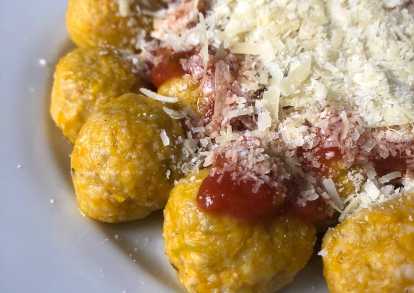 Ñoquis de calabaza 💛