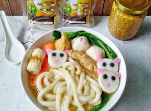 Foto resep Udon kuah kaldu