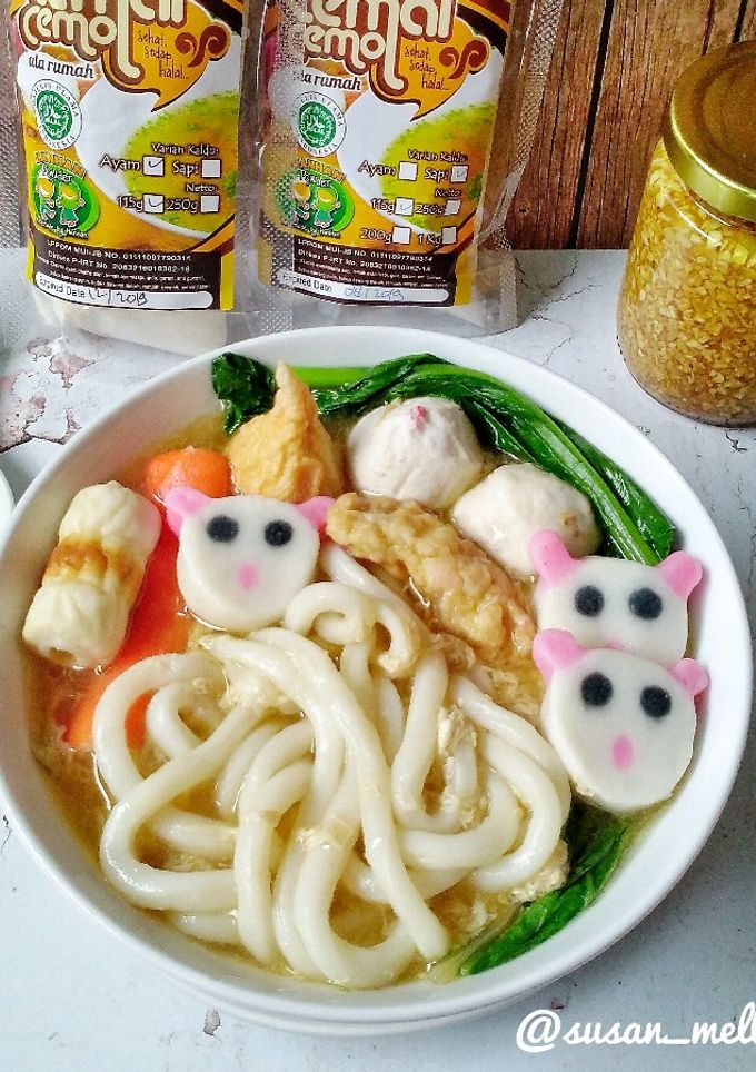 Foto resep Udon kuah kaldu
