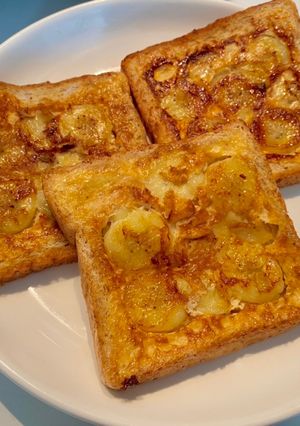 รูปของ French toast banana
